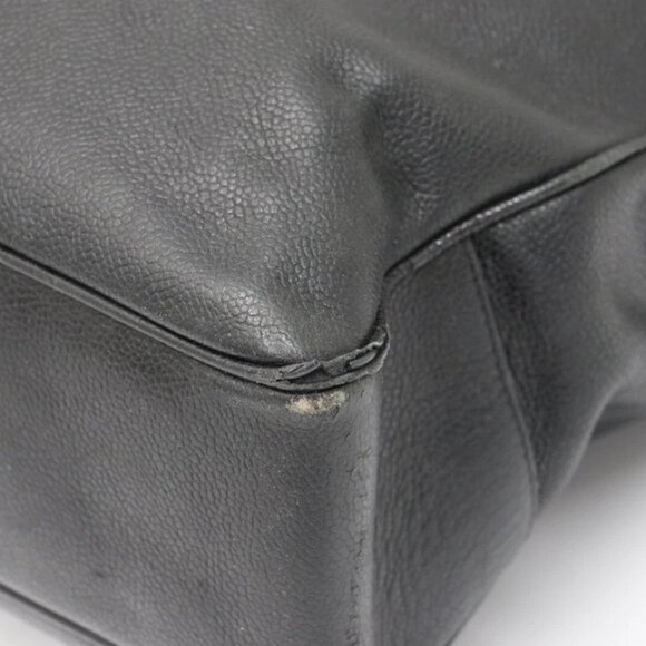 Chanel Caviar Shoulder Tote Bag - Black - Picture 13 of 14